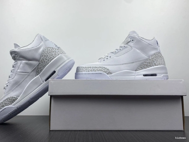 Rep MAX 3 PS Retro 429487-111 Jordan Air 'Triple White' 0822